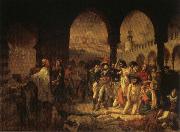 Baron Antoine-Jean Gros Napoleon Visiting the Plague Vicims at jaffa,March 11.1799 France oil painting artist